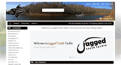 Desktop Screenshot of jaggedtoothtackle.com